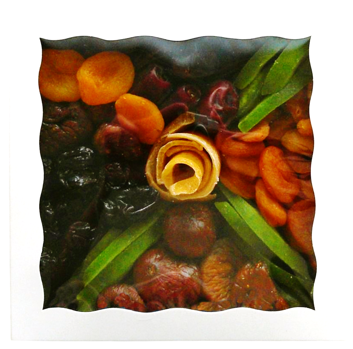 Box with dried fruits