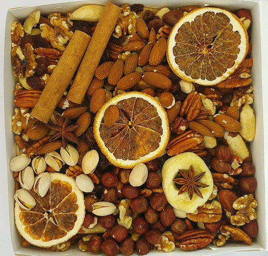 Box with nuts